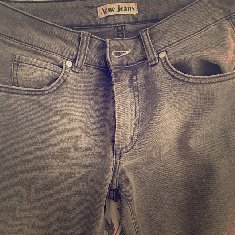 Acne Jeans Dark Gray